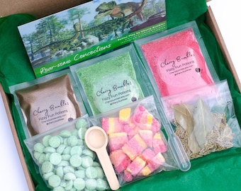 Dinosaur Potion Kit, Kids Sensory Play, Fizzy Science
