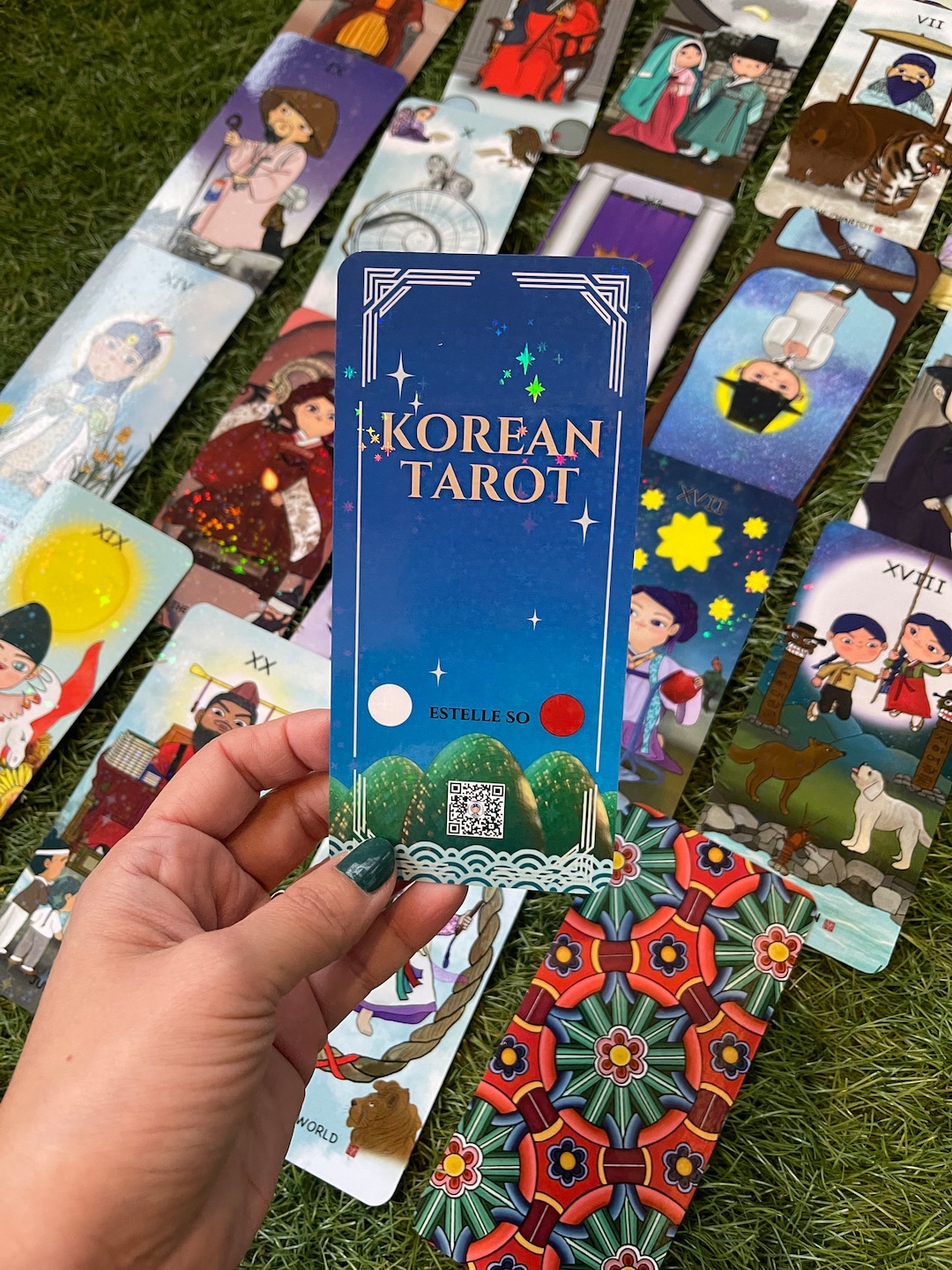 Korean Major Arcana Tarot Deck Holographic Brilliance, Cultural