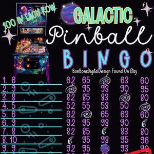 100 panneaux galactiques 15 de bingo-test dans chaque rangée PYP, petit bingo-test de bénéfice