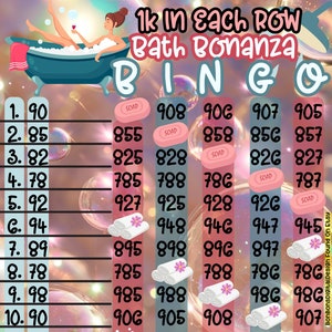 Planche de bingo à faible profit de 15 lignes pour grand joueur, 1 kilomètre par rangée