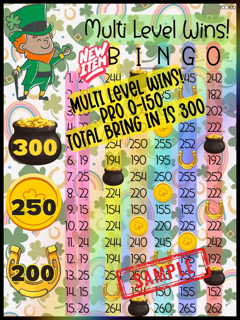 St. Patricks Day bingo