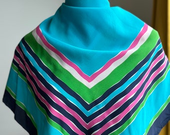 Vintage Yves Saint Laurent Ysl silk scarf