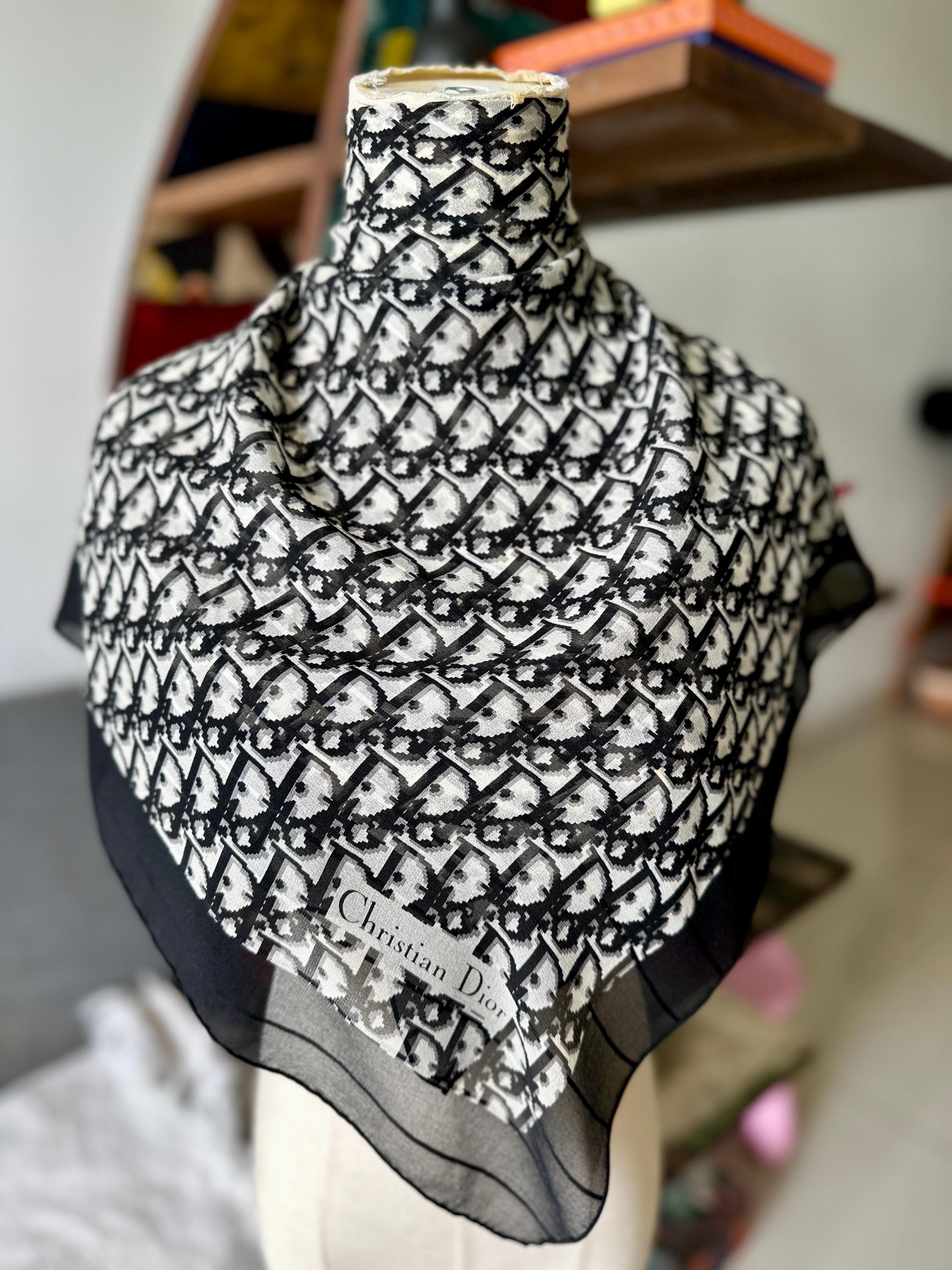 Dior monogram scarf - Etsy 日本