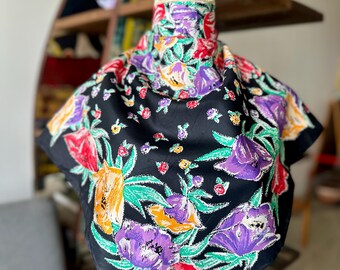 Vintage Jim Thompson Thai Silk Scarf