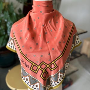 Jean Paul Gaultier Silk Scarf - Etsy