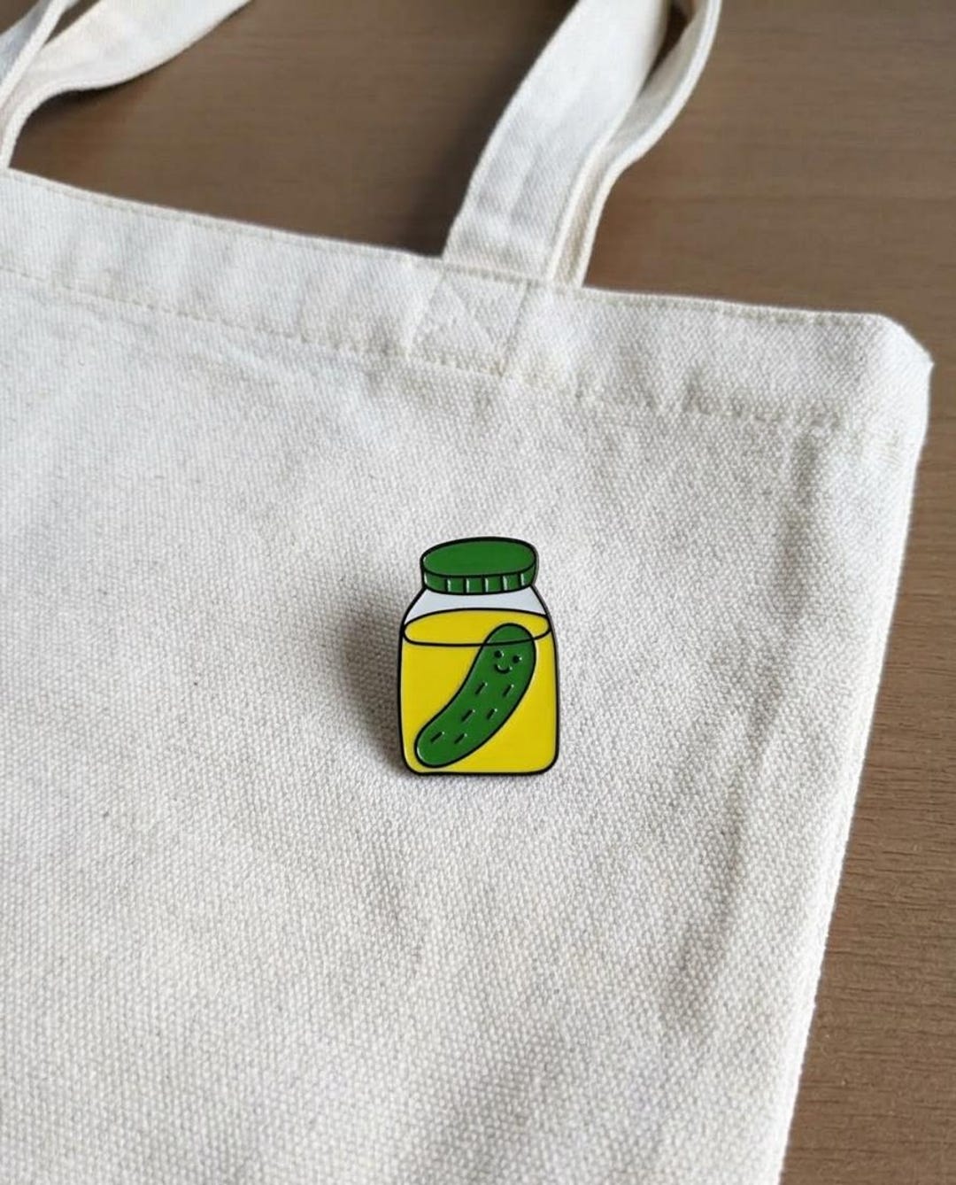 Dill Pickle Jar Enamel Pin – Kawaii Foodie Humor Accessory - Etsy
