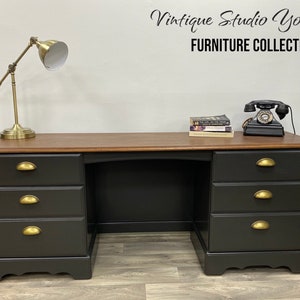 Upcycled office desk best sale