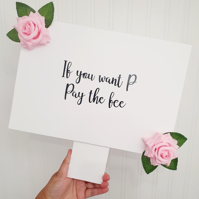 GATE SIGNS Groom/bride Side - Etsy UK