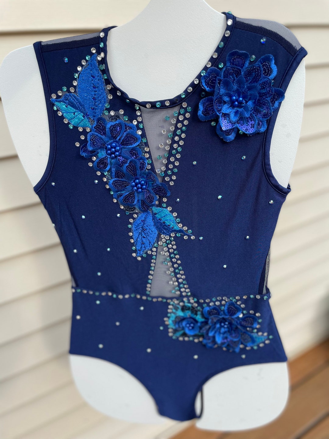 CXL Navy Lyrical Dance Costume Etsy