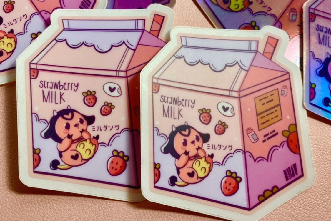 Moomoo Milk Milktank Farms Pokemon Sticker 3 Matte 