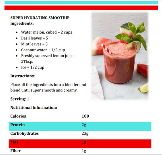 Juice and Smoothie recipe lose weight Healthy diet nutribullet book, Variation