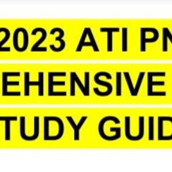 Ati Comprehensive Predictor 2020 Etsy