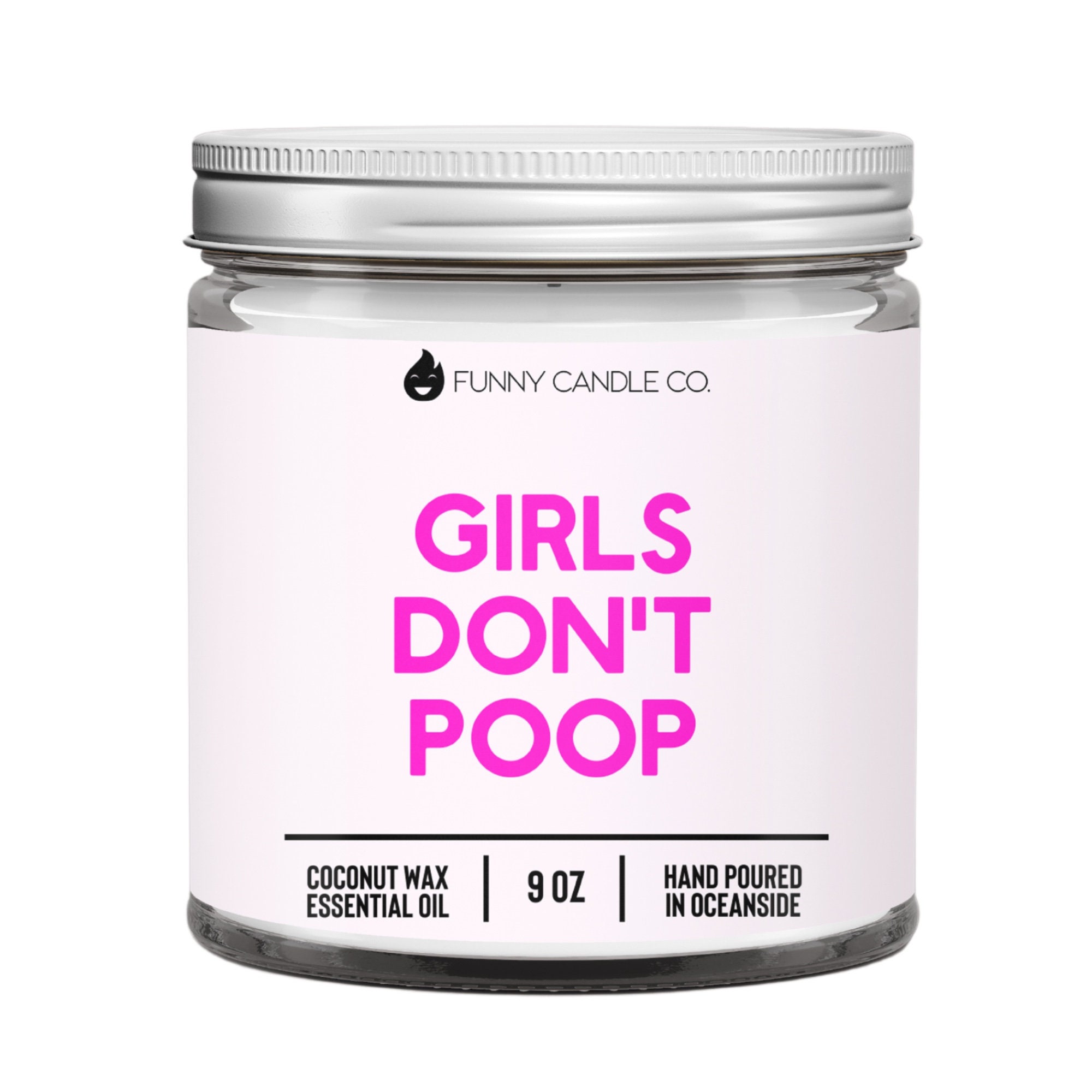 Meisjes poepen niet 9 oz Coconut Wax Candle Etsy