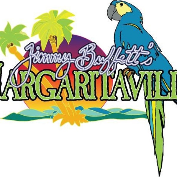 Jimmy Buffet Sticker -Margaritaville