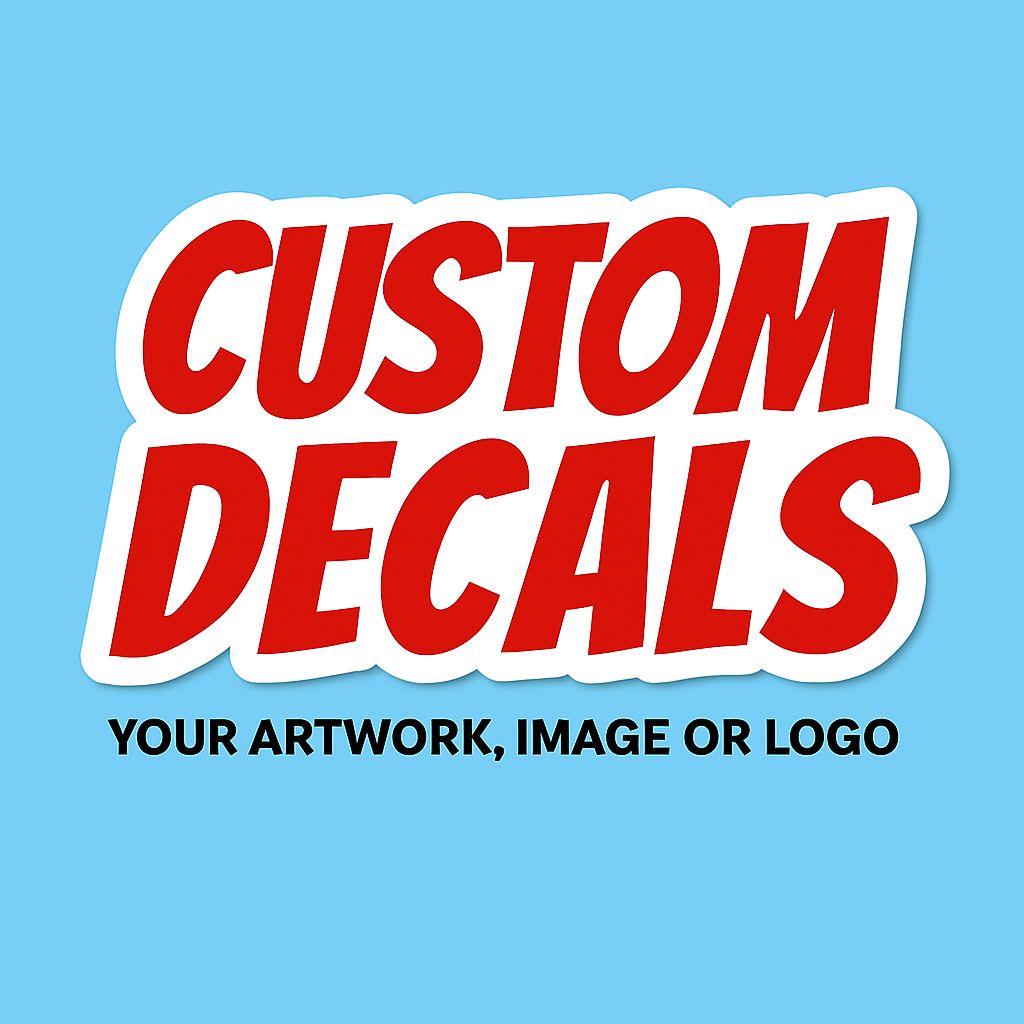Custom Single‑color Vinyl Decal • Upload Your Artwork - Etsy