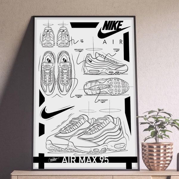 A2 // 60x42cm // Nike AIR MAX 95