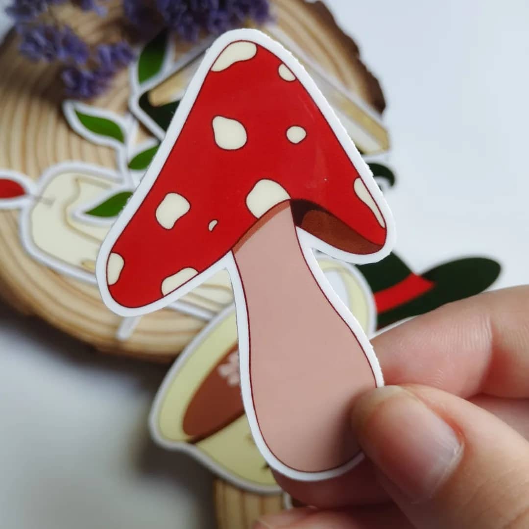 Forest Witch Stickers, Cottage Core Sticker Pack or Individually - Etsy