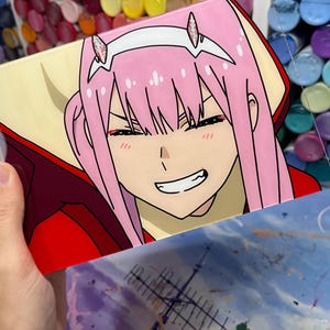 Glass Painting: Anime Art (5x7)