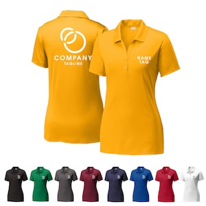 Golf Polo Shirt - Breathable, Lightweight with Custom Logo