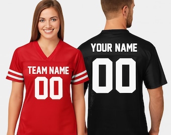 Personalized Football Jersey: Custom Team Shirts (Men, Women, Kids)