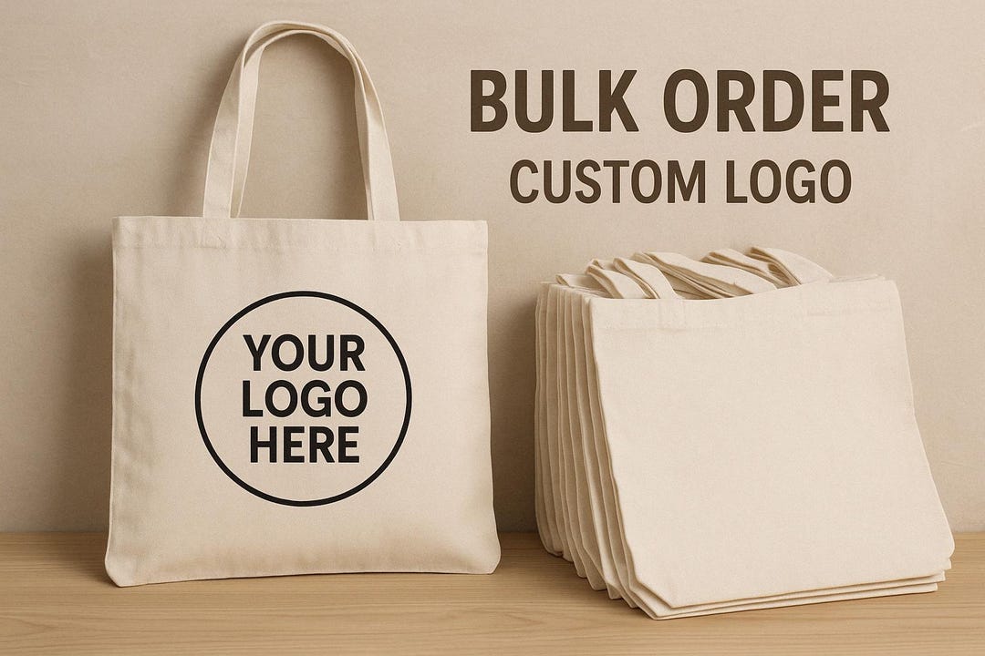 Custom Tote Bag Bulk Order – Personalized Canvas Bags With Logo ...