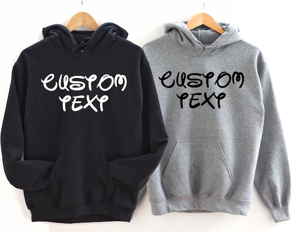 Hoodie Personalizzabile Con Cappuccio Felpa Con Cappuccio Personalizzata Per Lavoro - Ideale Per Team, Loghi Aziendali O Citazioni, In Misto Cotone Felpa Lavoro Personalizzata - Foto 3