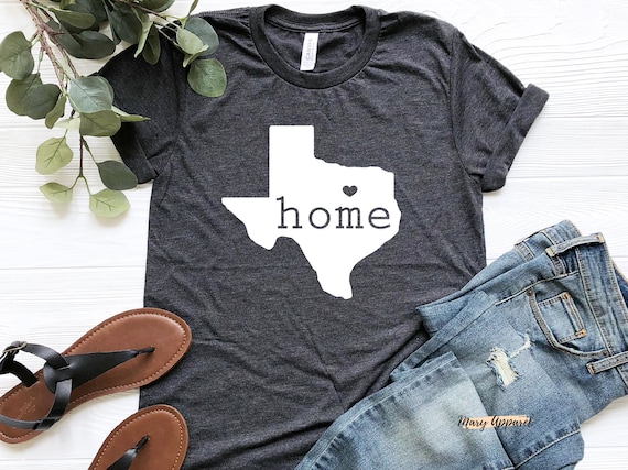 Texas Shirt, Texas Tee, Texas Home Shirt, Texas State Shirt, Texas T-shirt, Gift For Texas Lover