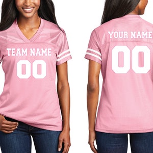 Customized Football JERSEY, Personalized Football Jersey, Team Fan Jersey, Make Your Own Name and Number Jersey, Team Adult Women Jersey
