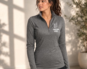 Personalized Gym Wear, Custom Logo Pullover, Activewear for Women Men, Workout Running Top