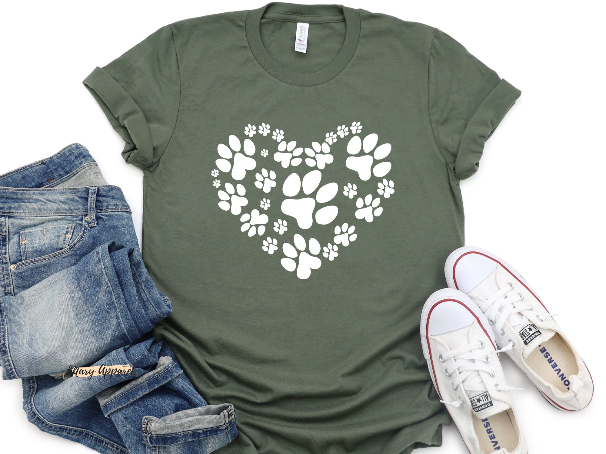 top paw shirt sizing