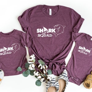 Shark Squad Shirt, Shark Lover Shirt, Shark Shirt, Shark Tee, Shark T-shirt, Shark Lover Gift, Birthday Shark Shirt image 3