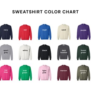 a bunch of sweaters with different colors on them
