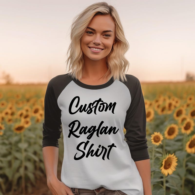 Raglan Shirt - Etsy