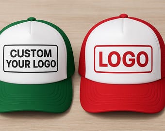 Gorra de camionero personalizada con tu logotipo – Parte delantera de espuma, parte trasera de malla