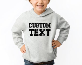 Sweat à capuche avec texte personnalisé, Sweat à capuche avec texte personnalisé, Ajoutez votre propre texte, Votre design, Sweat à capuche avec photo, Cadeau personnalisé, Sweat à capuche avec logo personnalisé