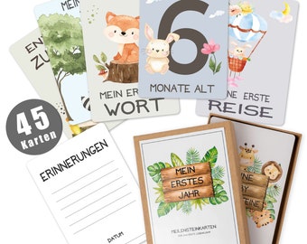 sendmoments Meilenstein Babykarten mit Box Elefant personalisierte Schachtel 112x130 mm mit eigenem Text Geschenkidee Babyparty inklusive 60 Meilensteinkarten 88x105 mm zum Ausfüllen für Mädchen sendmoments Meilenstein Babykarten mit Box Elefant personalisierte Schachtel 112x130 mm mit eigenem Text Geschenkidee Babyparty inklusive 60 Meilensteinkarten 88x105 mm zum Ausfüllen für Mädchen