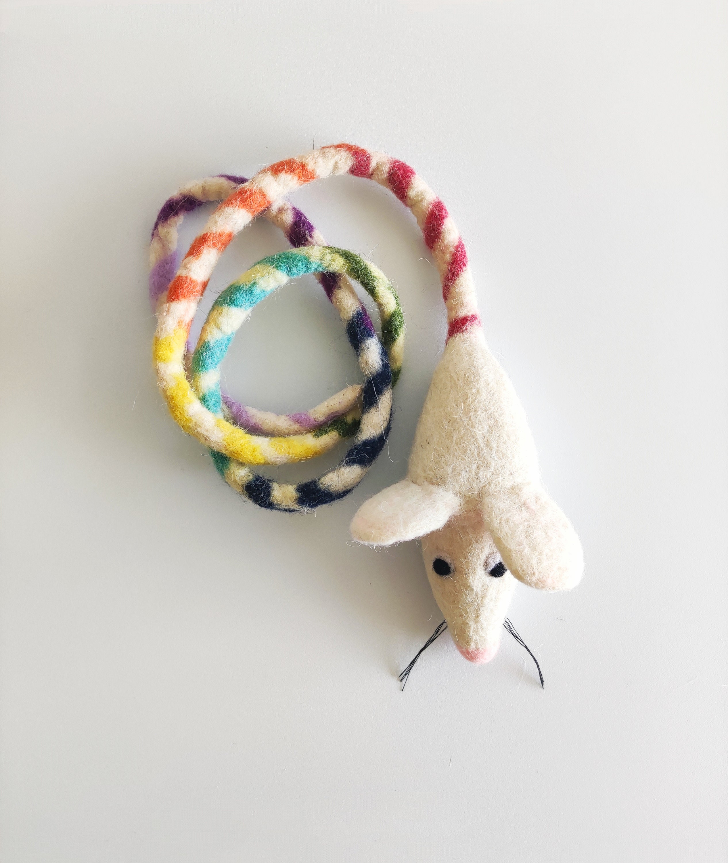 Felted Cat Toy Wool Cat Toy Felt Cat Toy Felted Mouse Cat Etsy