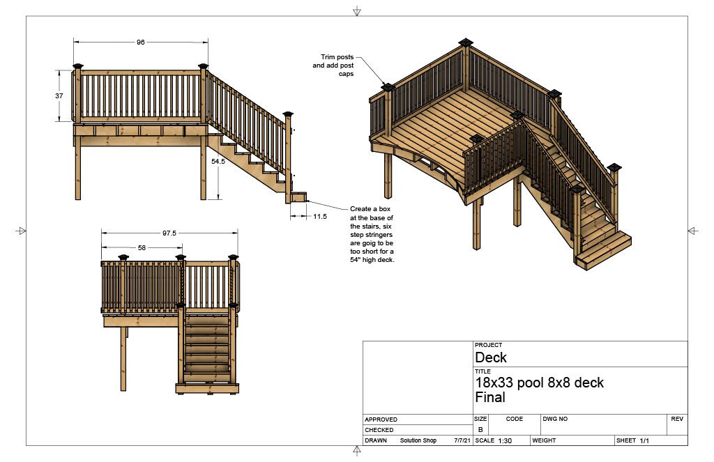 Plans For Above Ground Pool Deck 8x8 Oval Pool Etsy Plans For Above Ground Pool Deck 8x8 Oval Pool Etsy