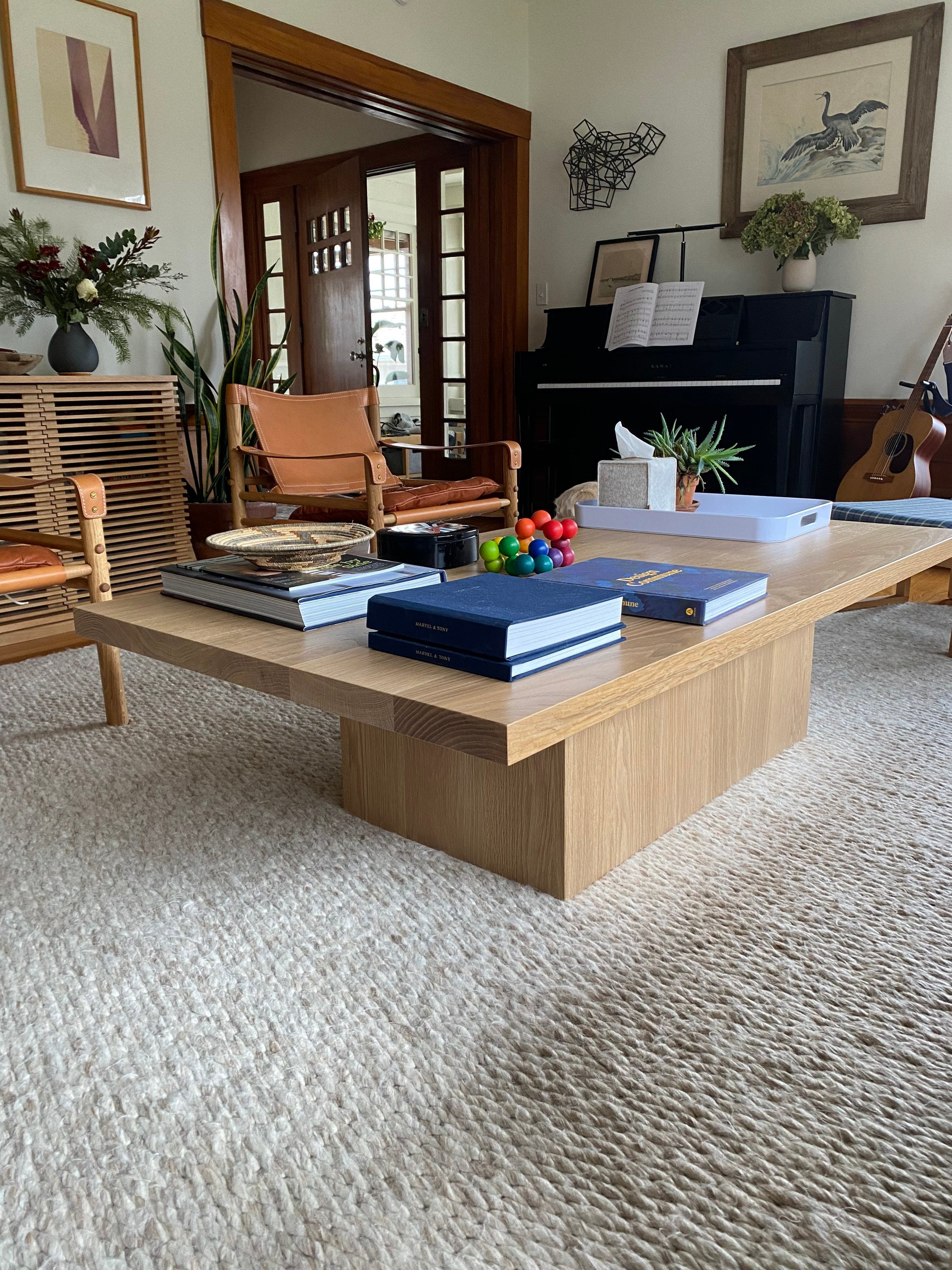Handmade Restoration Hardware Inspired Wood Coffee Table Etsy