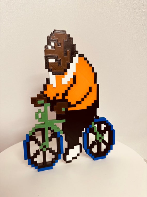 NES Punchout Little Mac Trainer on Bike - Etsy NES Punchout Little Mac Trainer on Bike - Etsy