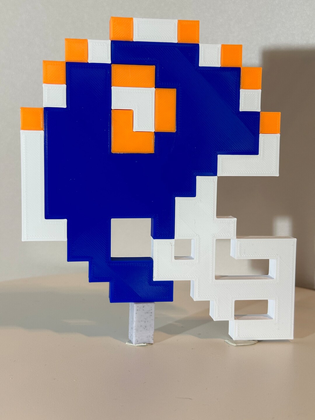 Tecmo Super Bowl Broncos Helmet 8 Bit - Etsy