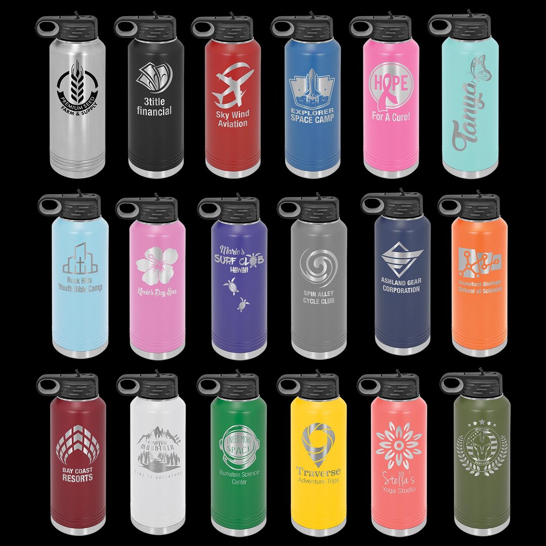 Personalized Engraved Water Bottle 40 Oz Polar Camel Gift Custom ...