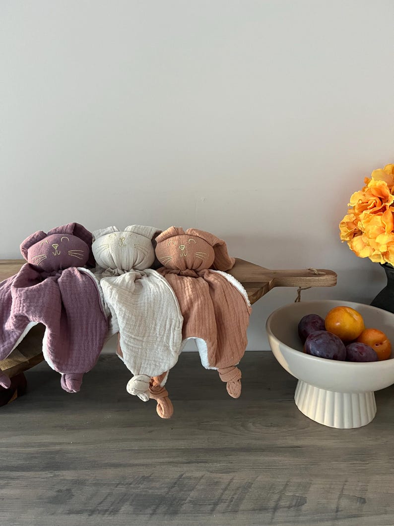Doudou Lapin Coton Bio