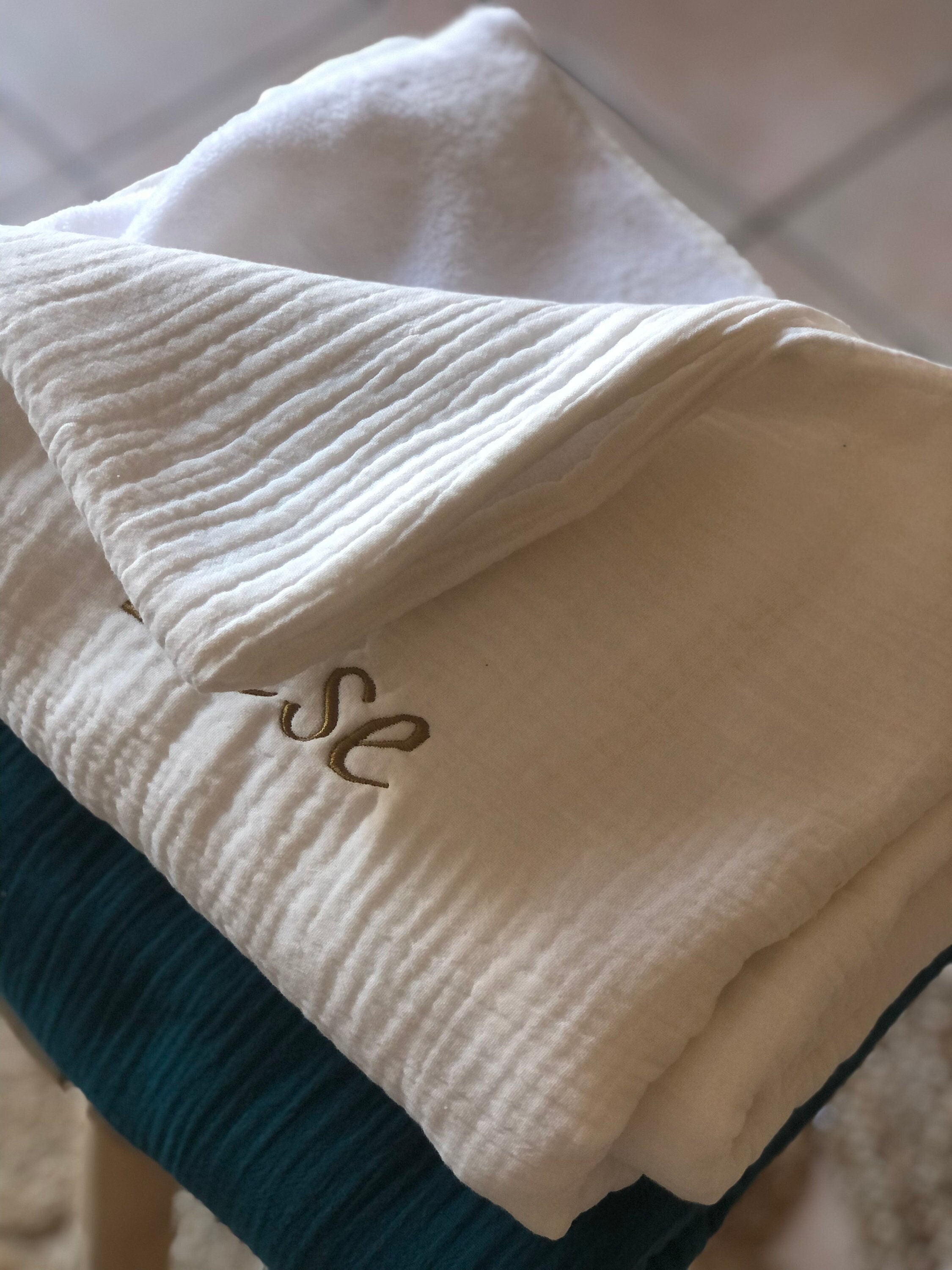 Couverture Bébé Personnalisée d'hiver Chaude et Douce.