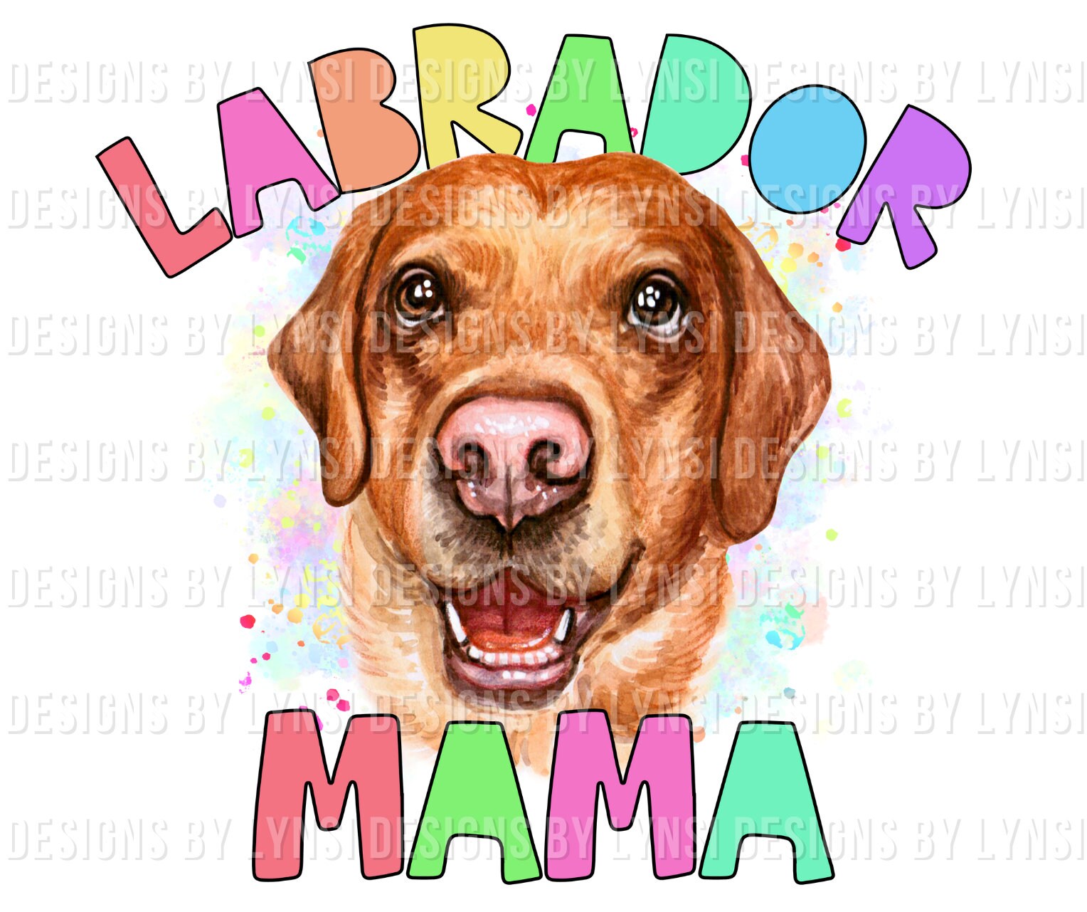 Labrador Mama PNG Digital Download - Lab Sublimation Design - Dog Mama ...