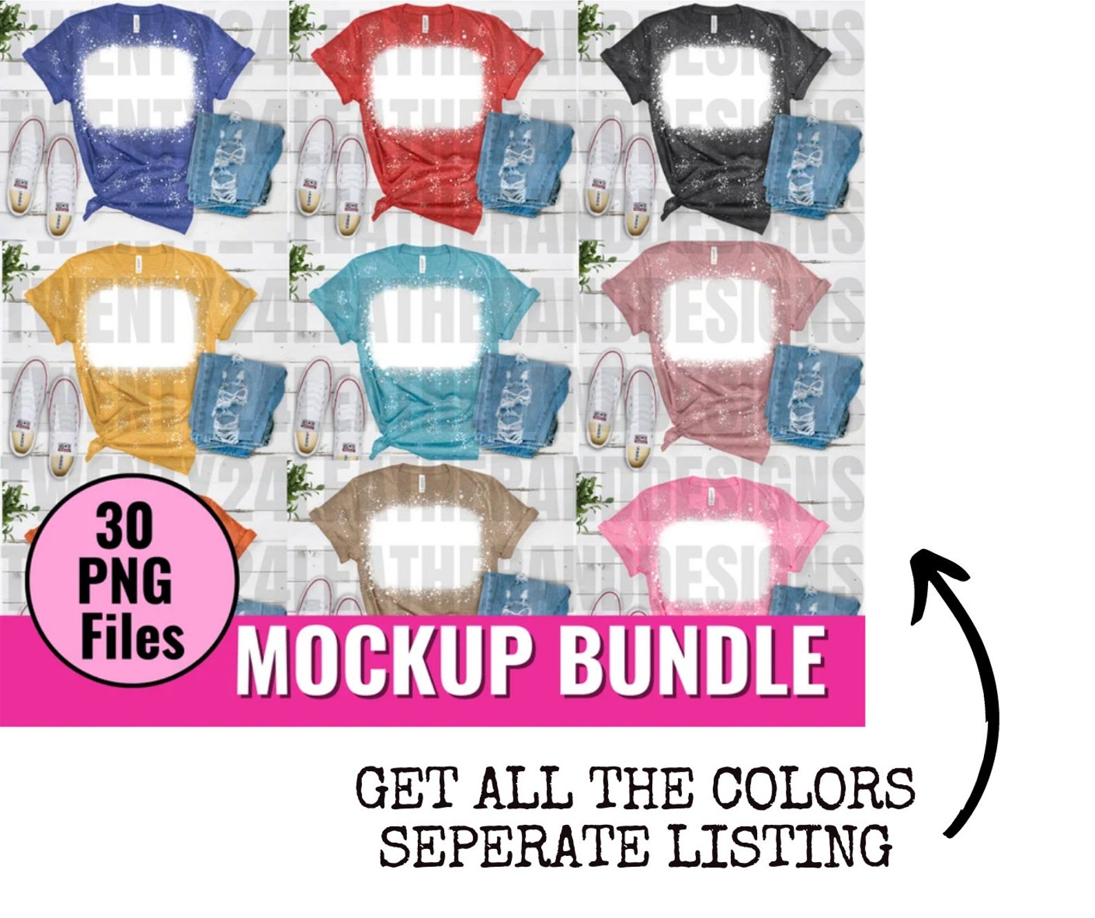 Bella Canvas 3001 Dark Heather Gray Mockup Bleached T-shirt - Etsy