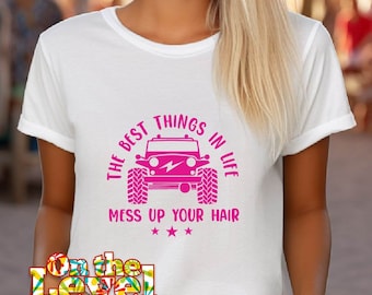 Best things Life Mess Up Your Hair, download ONLY, shirt gift Silhouette cameo cricut
