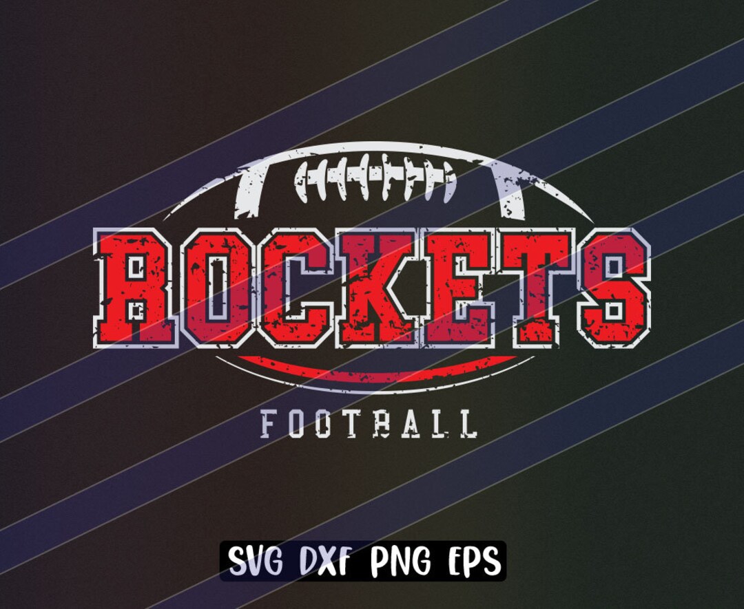 Rockets Football Svg Dxf Png Eps Cricut Cutfile School Football Cheer