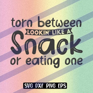 Torn svg dxf png eps Download vector file cutfile cricut Looking like a snack sublimation
