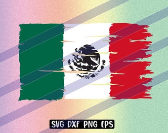 Flag instant download cricut cutfile Mexican